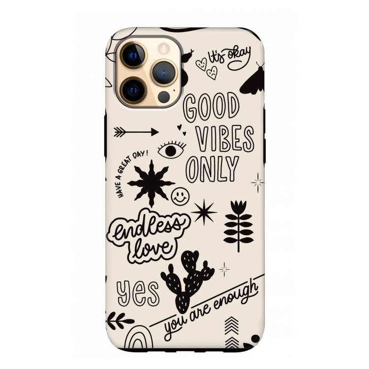 Good vibes: iPhone 12 Pro Max Tough Case