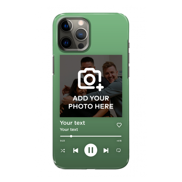 Music Player: Volledig geprint iPhone 12 Pro Max Hoesje