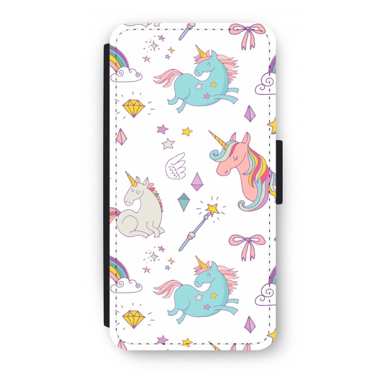 Fantasiewereld: iPhone 7 Plus Flip Hoesje