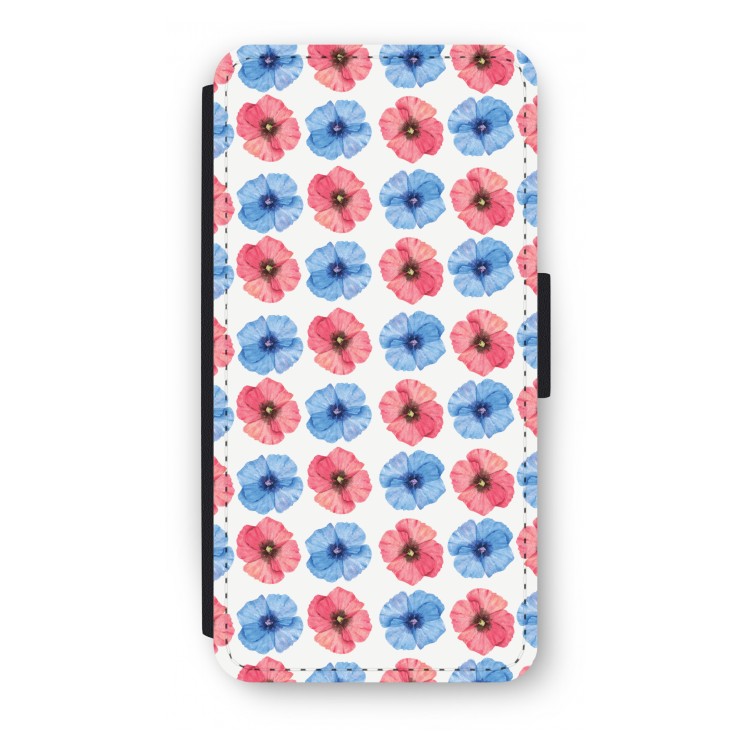 Klaproosjes: iPhone 7 Plus Flip Hoesje