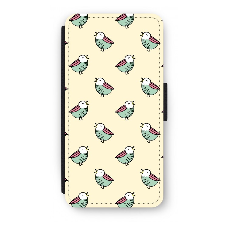 Vogeltjes: iPhone 7 Plus Flip Hoesje