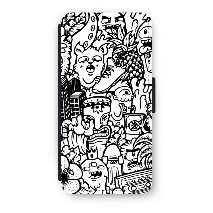 Vexx Mixtape #2: iPhone 7 Flip Hoesje