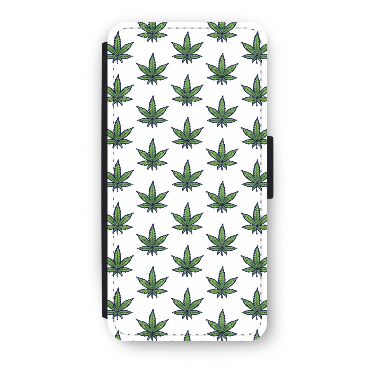 Weed: iPhone 7 Flip Hoesje
