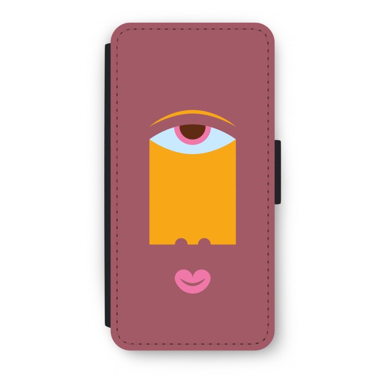 Mono V: iPhone 7 Flip Hoesje