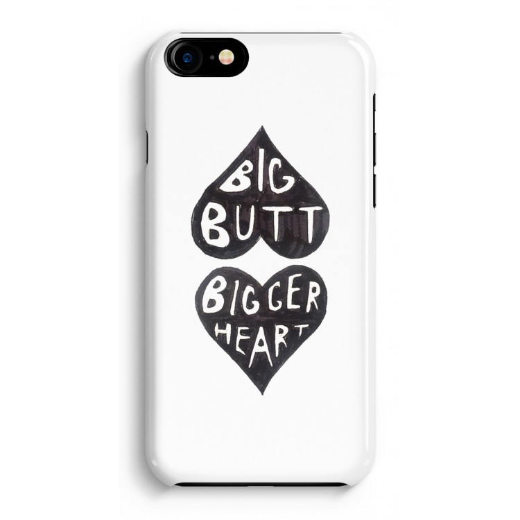 Big butt bigger heart: Volledig Geprint iPhone 7 Hoesje
