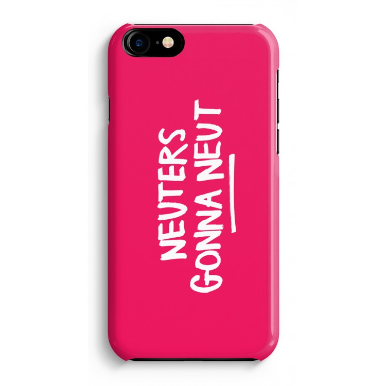 Neuters (roze): Volledig Geprint iPhone 7 Hoesje