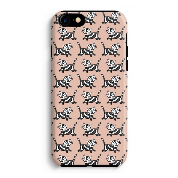 Zwarte poes: iPhone 7 Tough Case