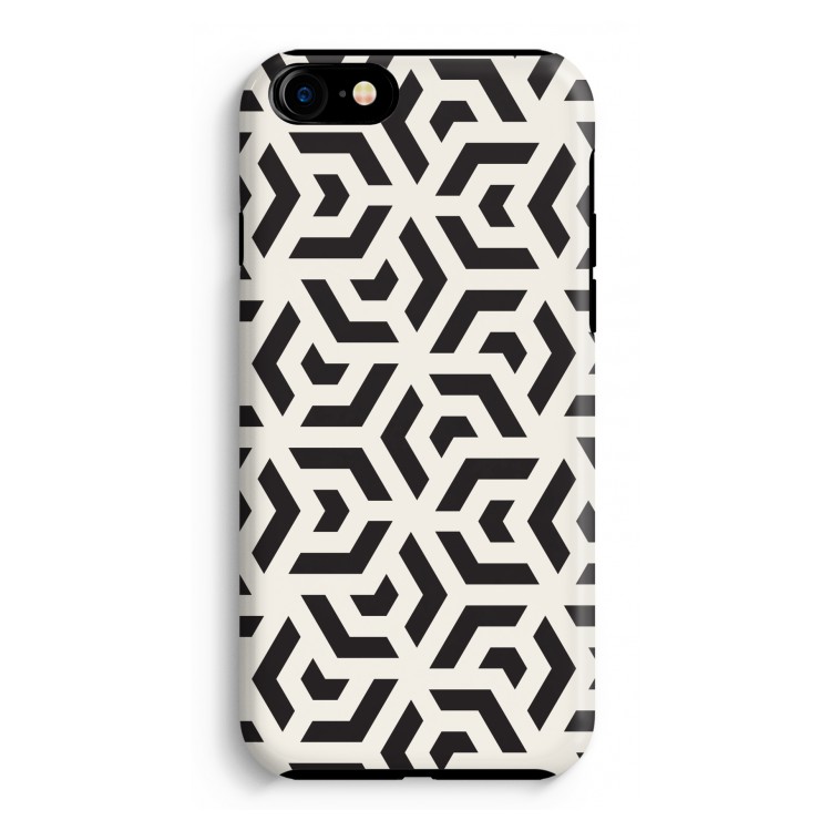 Crazy pattern: iPhone 7 Tough Case