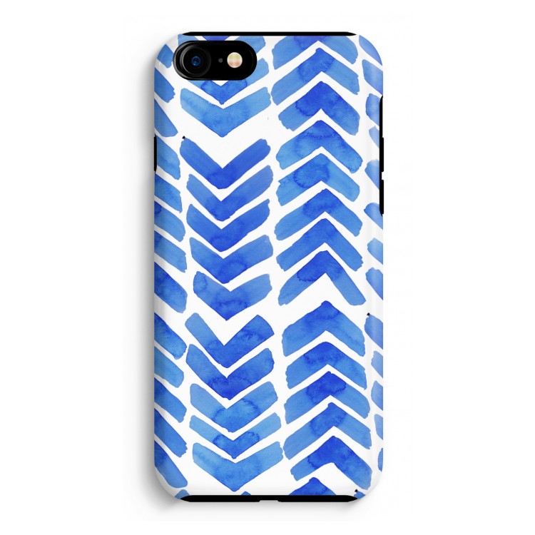Blauwe pijlen: iPhone 7 Tough Case