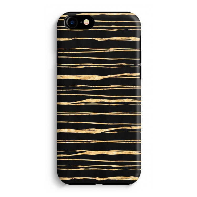 Gouden strepen: iPhone 7 Tough Case