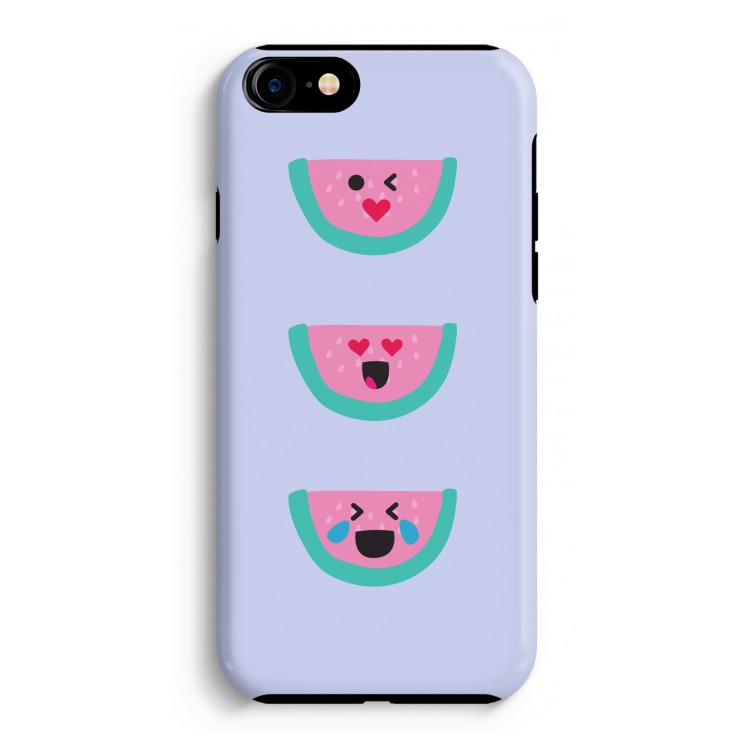 Smiley watermeloen: iPhone 7 Tough Case