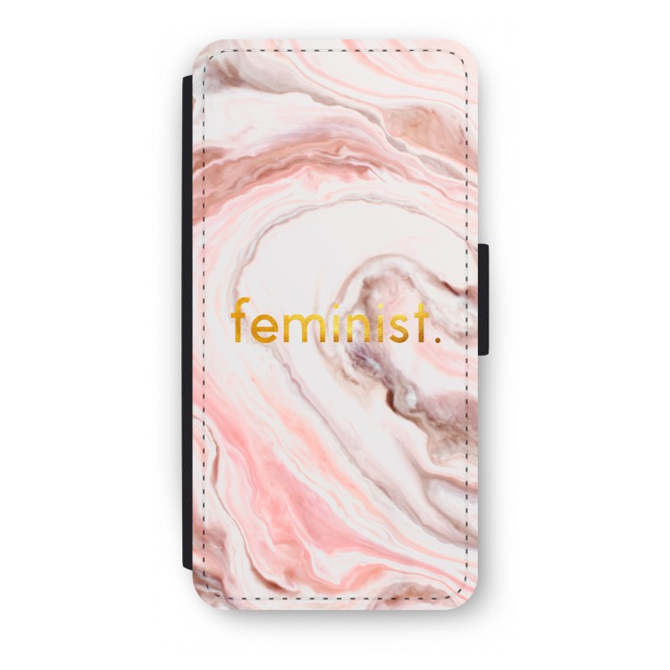 Feminist: iPhone 7 Flip Hoesje