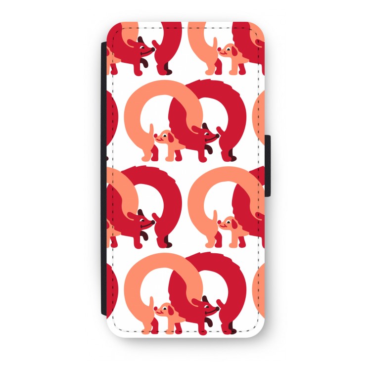 Dogs: iPhone 7 Flip Hoesje