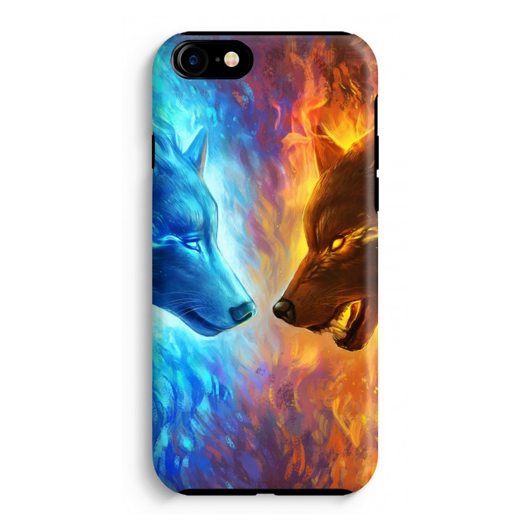 Fire & Ice: iPhone 7 Tough Case