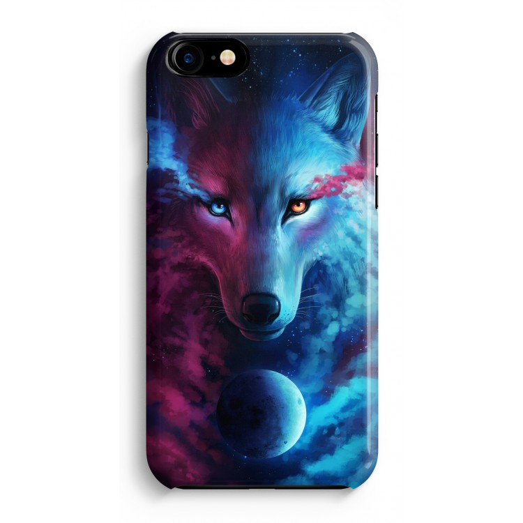 Where Light And Dark Meet: Volledig Geprint iPhone 7 Hoesje