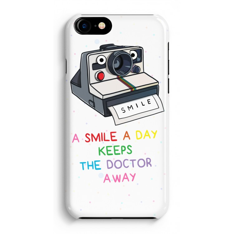 Smile: Volledig Geprint iPhone 7 Hoesje