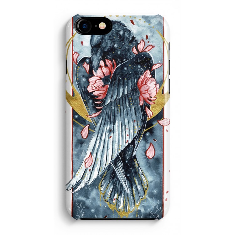 Golden Raven: Volledig Geprint iPhone 7 Hoesje