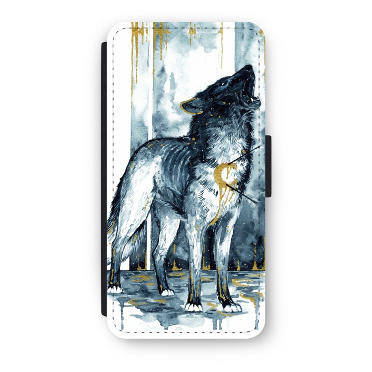 Bleeding Soul: iPhone 7 Flip Hoesje