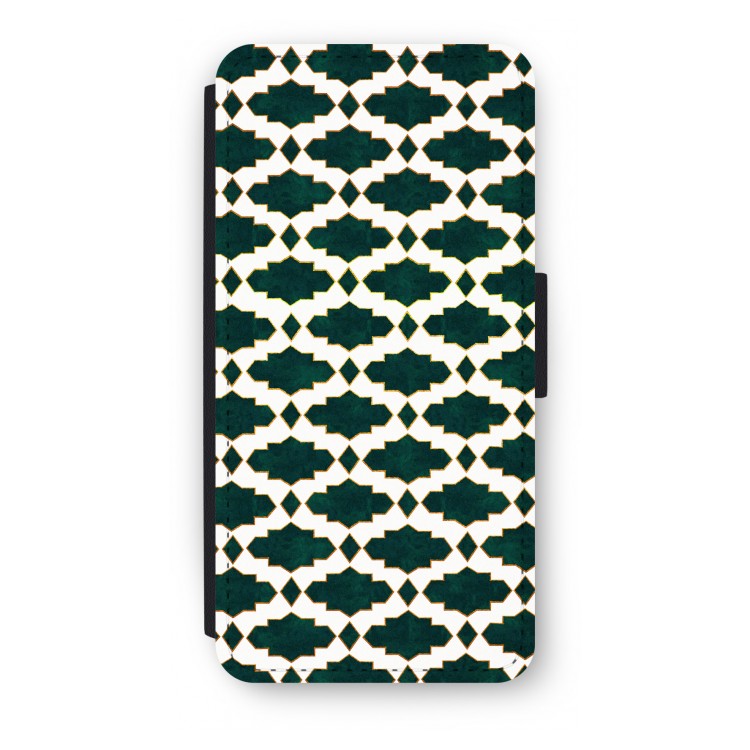 Moroccan tiles: iPhone 7 Flip Hoesje