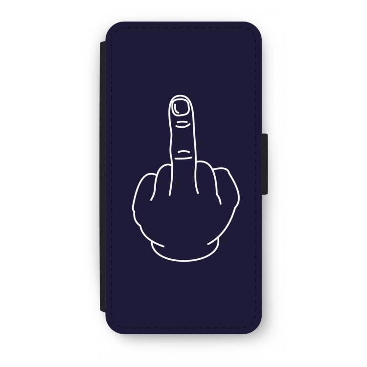 F**k U: iPhone 7 Flip Hoesje