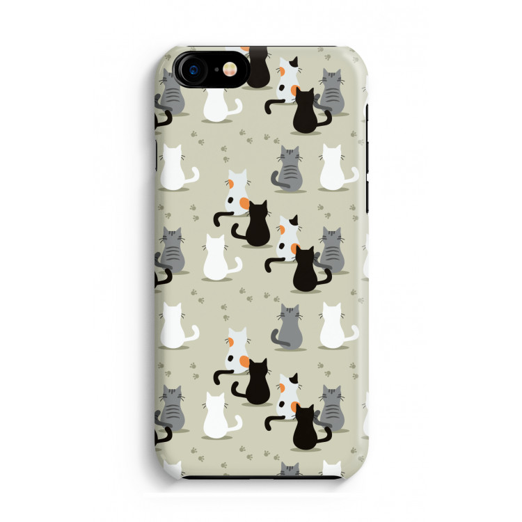 Katten: Volledig Geprint iPhone 7 Hoesje