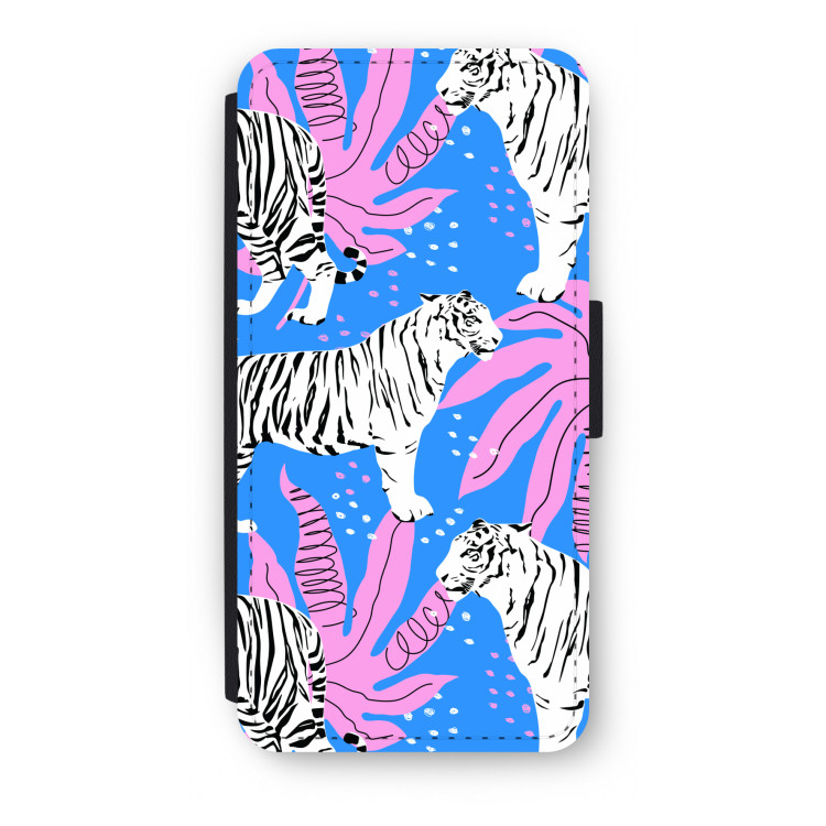 Tijger: iPhone 7 Flip Hoesje