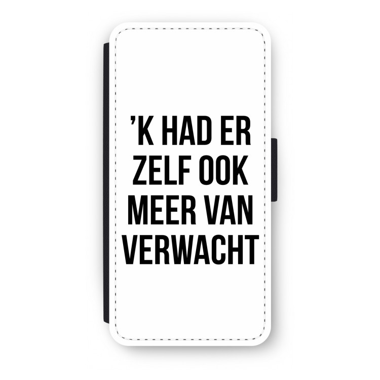 Meer verwacht: iPhone 7 Flip Hoesje