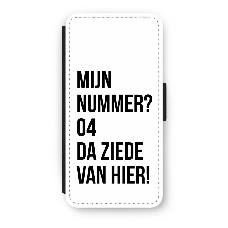 Da ziede van hier: iPhone 7 Flip Hoesje