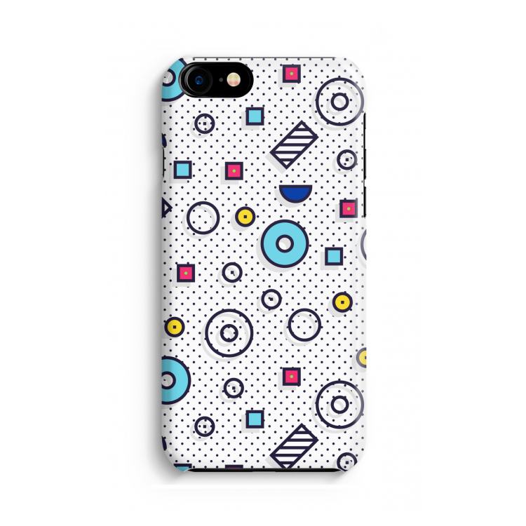8-bit N°9: Volledig Geprint iPhone 7 Hoesje