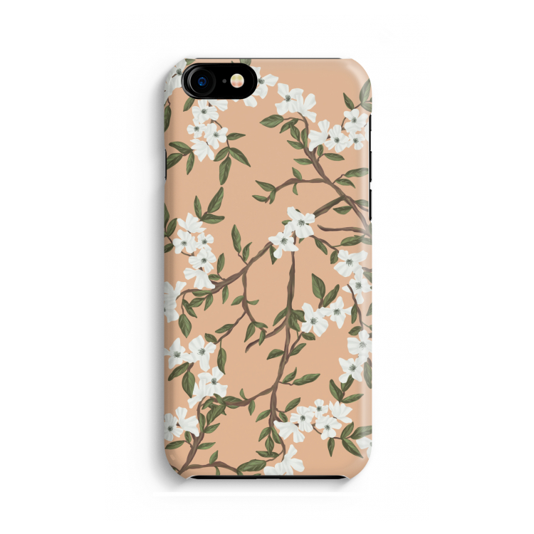 Blossoming spring: Volledig Geprint iPhone 7 Hoesje