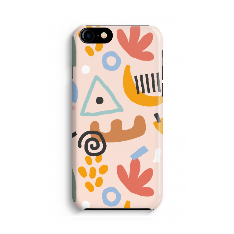 Abstract: Volledig Geprint iPhone 7 Hoesje
