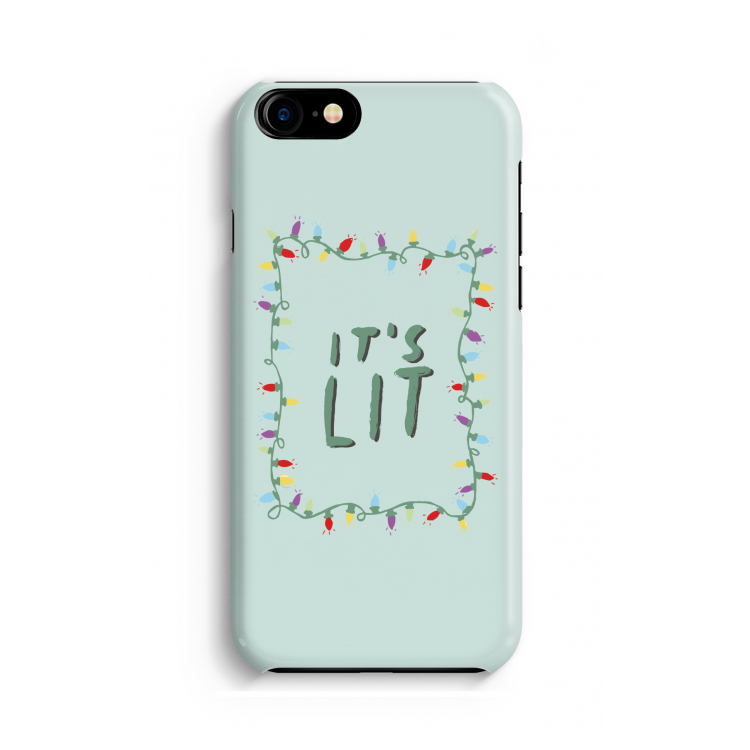 It's Lit: Volledig Geprint iPhone 7 Hoesje