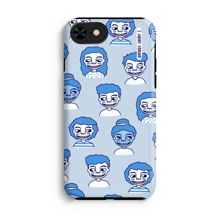 Gezichtjes: iPhone 7 Tough Case