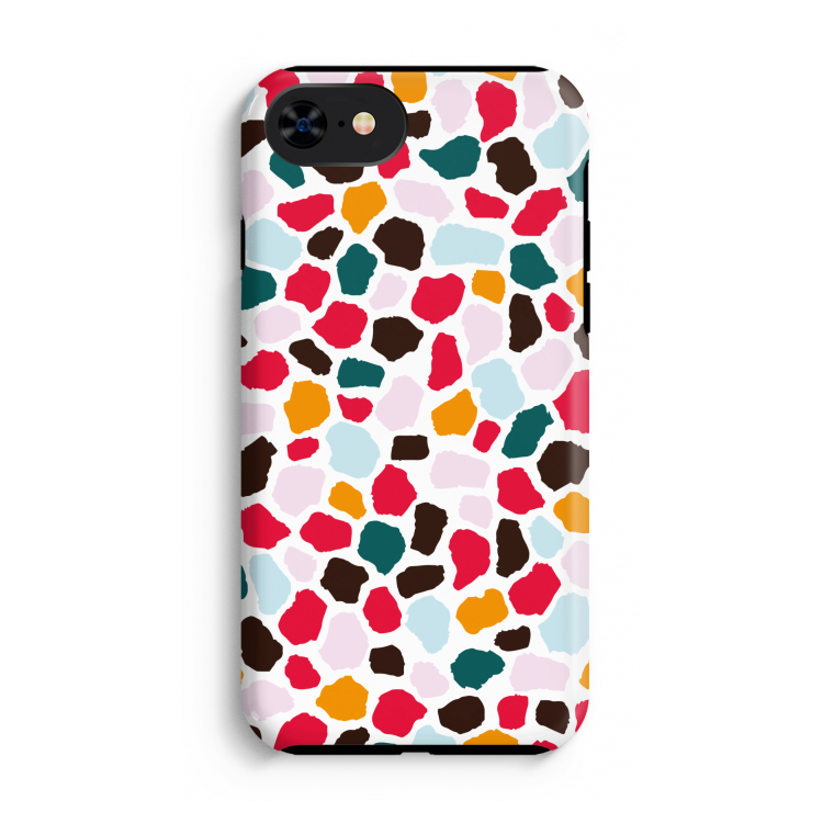 Colored Giraffe: iPhone 7 Tough Case