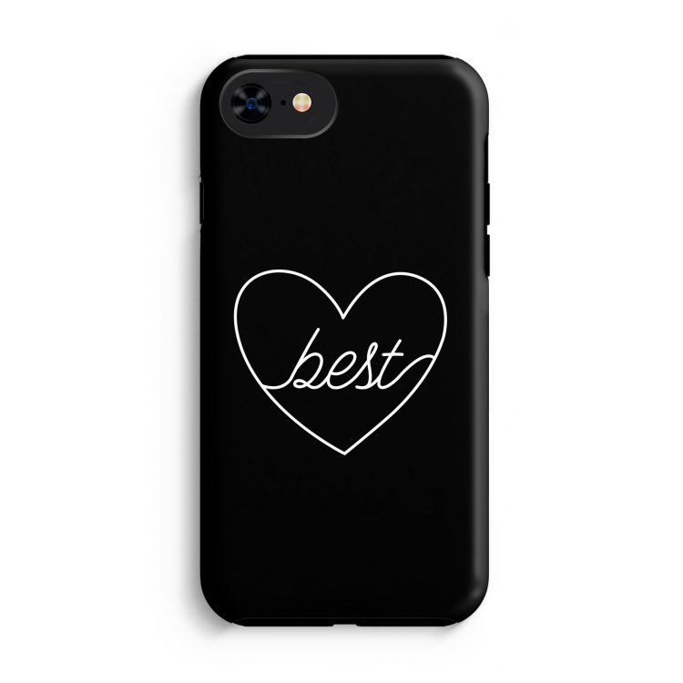 Best heart black: iPhone 7 Tough Case