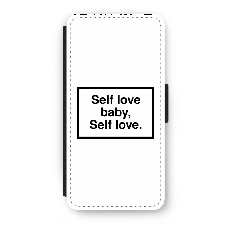 Self love: iPhone 7 Flip Hoesje