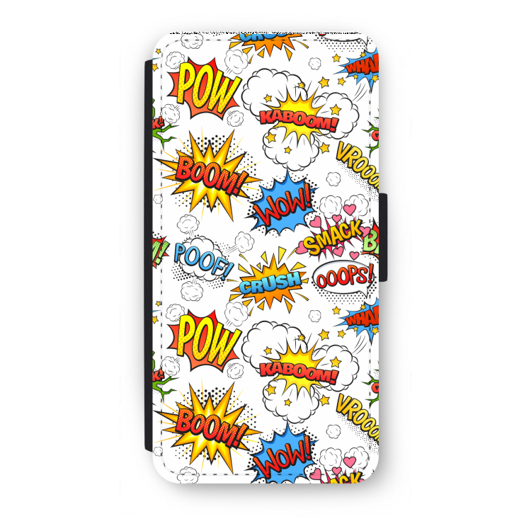 Pow Smack: iPhone 7 Flip Hoesje