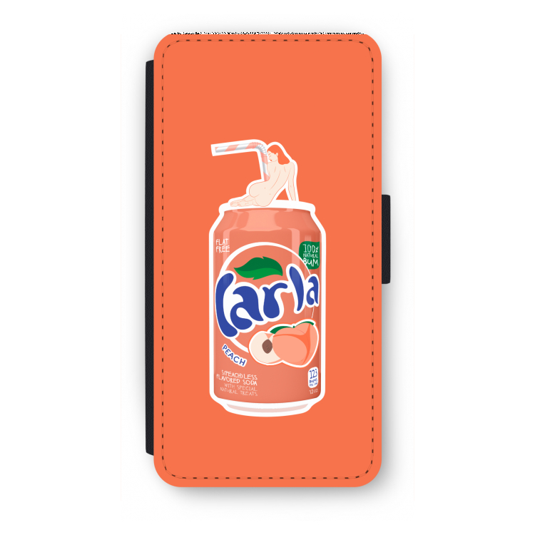 S(peach)less: iPhone 7 Flip Hoesje