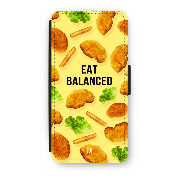 Eat Balanced: iPhone 7 Flip Hoesje