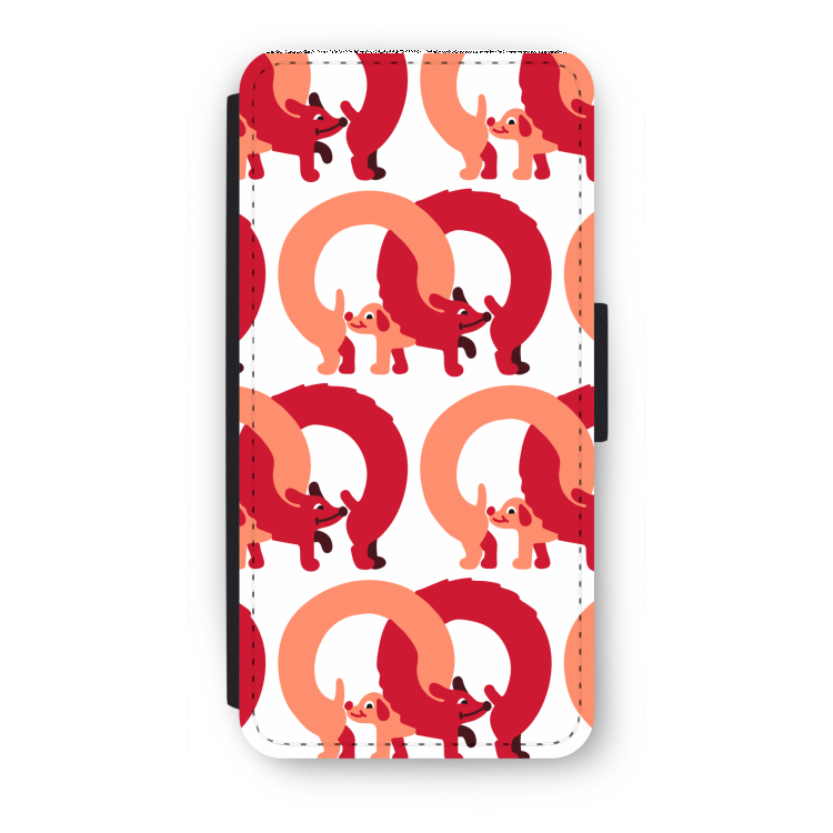 Dogs: iPhone 7 Flip Hoesje