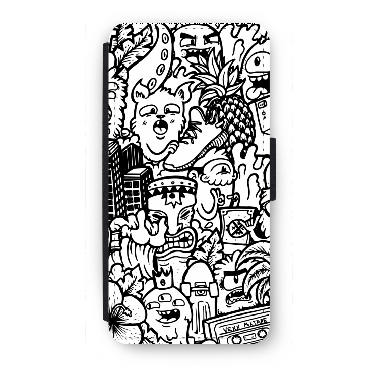 Vexx Mixtape #2: iPhone 7 Flip Hoesje
