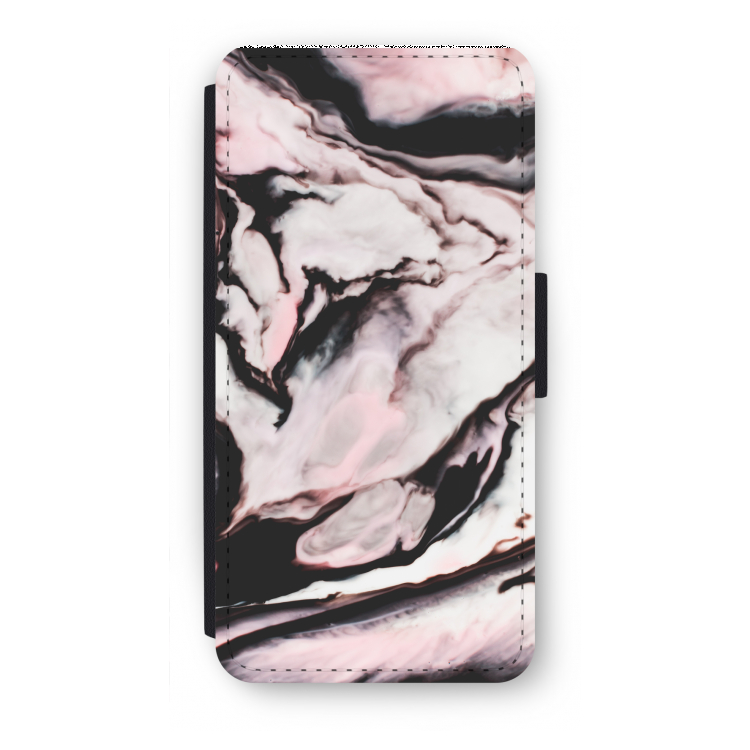 Roze stroom: iPhone 7 Flip Hoesje