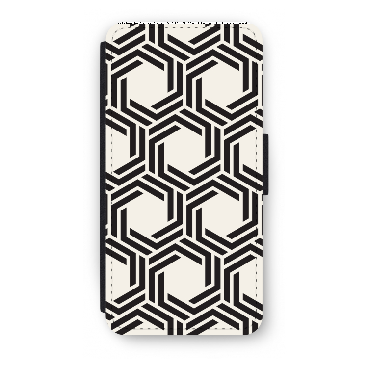 Geometrisch patroon: iPhone 7 Flip Hoesje