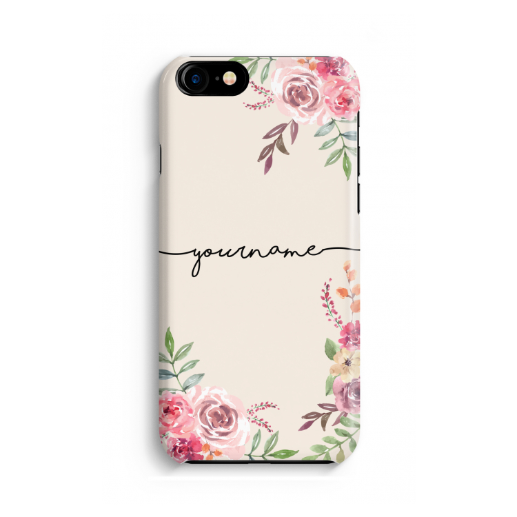 Rozen: Volledig Geprint iPhone 7 Hoesje