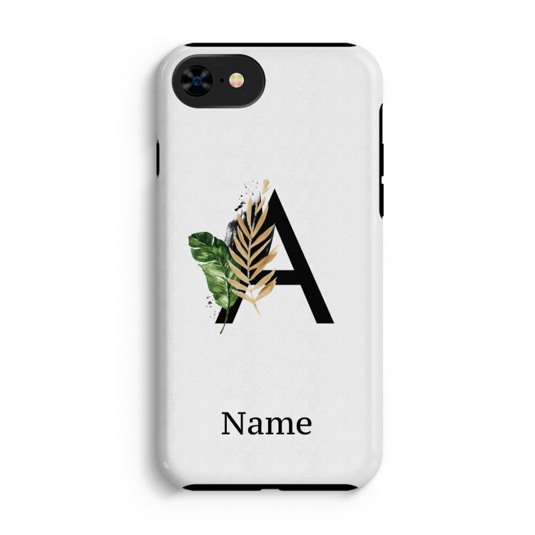 Charcoal Flora: iPhone 7 Tough Case