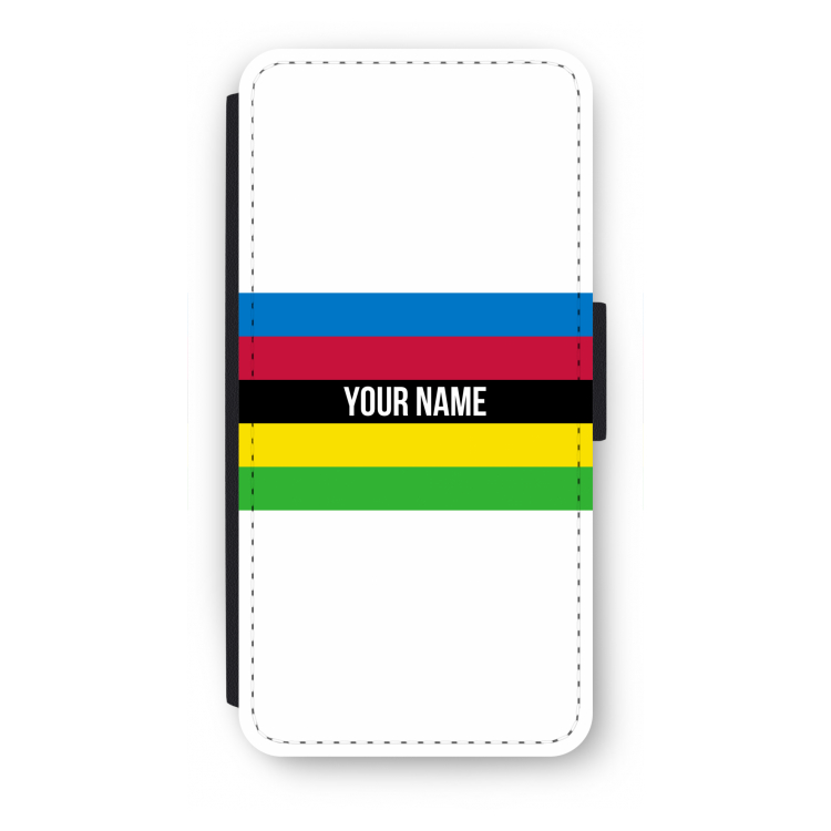 WK Wielrennen: iPhone 7 Flip Hoesje