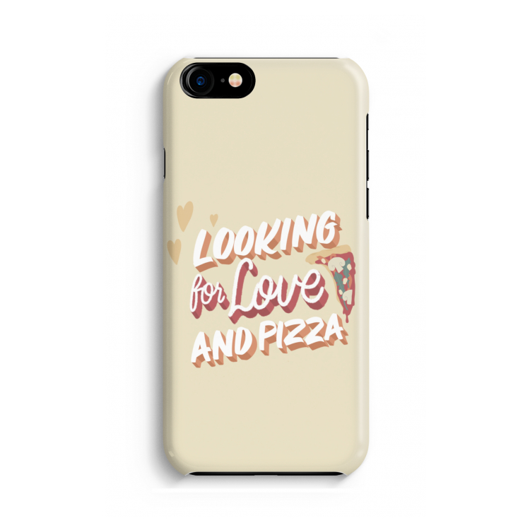 Pizza is the answer: Volledig Geprint iPhone 7 Hoesje