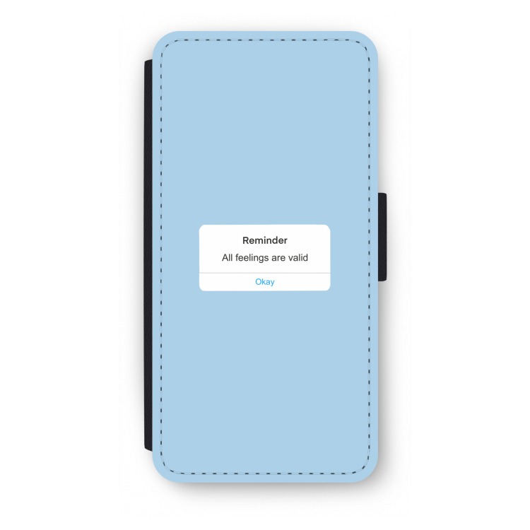 Reminder: iPhone 7 Flip Hoesje