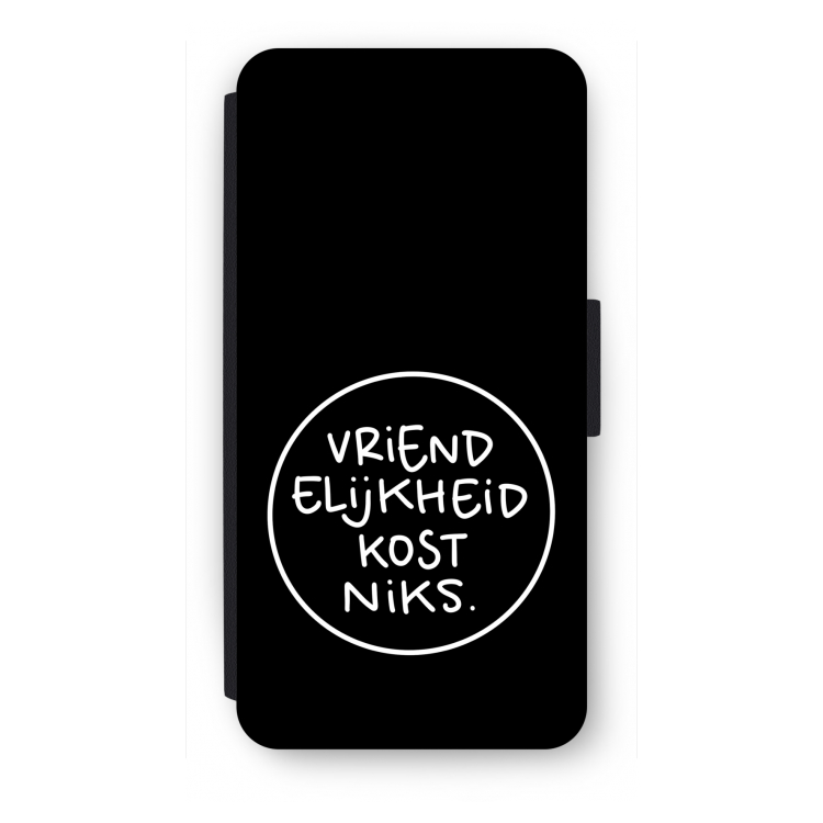 Vriendelijkheid: iPhone 7 Flip Hoesje