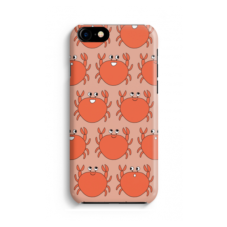 Krab: Volledig Geprint iPhone 7 Hoesje